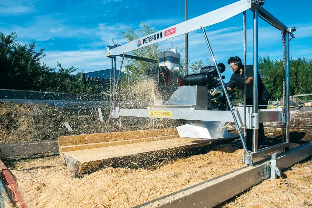 Peterson WPF Sawmill in Action 2